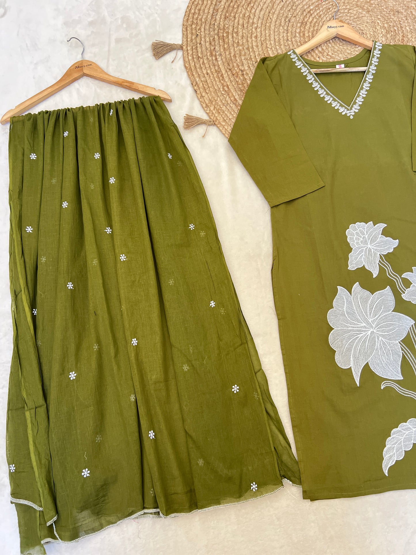 Cotton sut full embroidery CBRP4210