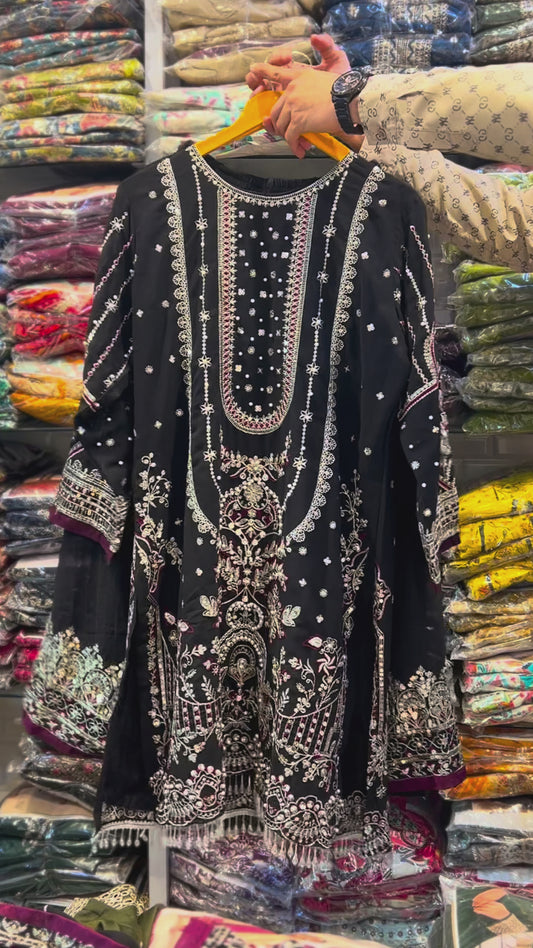 Premium Dress with full work