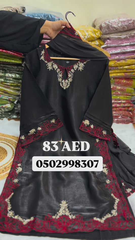 Premium Dress with full Embroidery-CBRP500