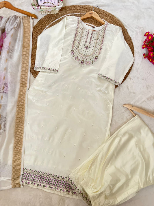 Premium roman silk dress