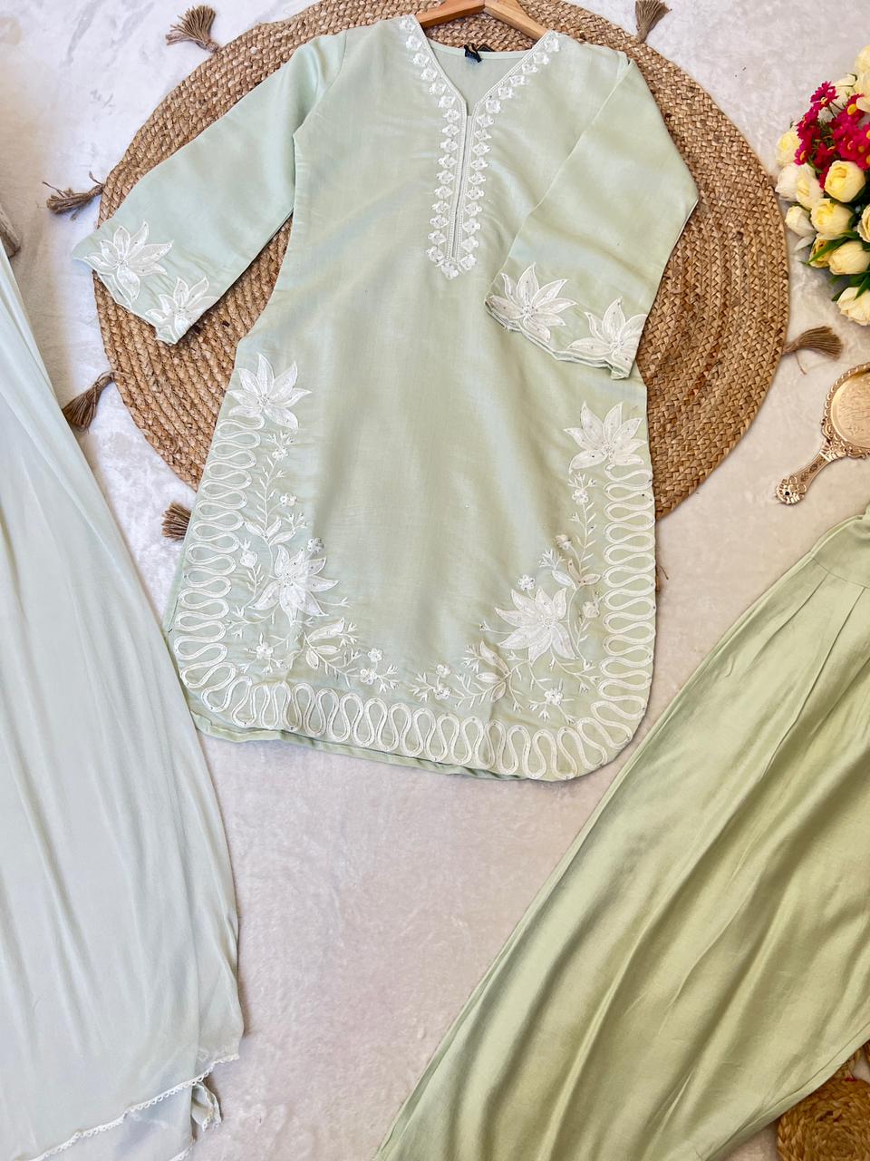 Linen blend silk suit CPBR1044