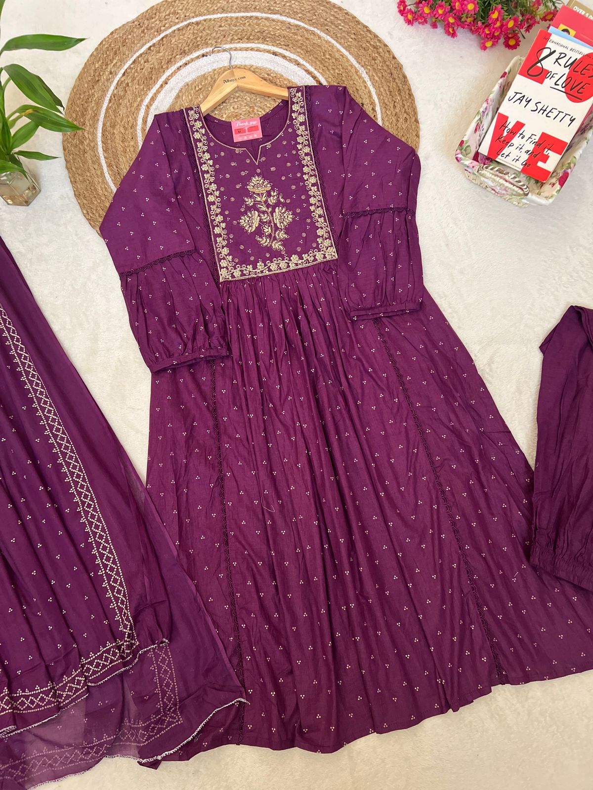 Premium mul cotton dress