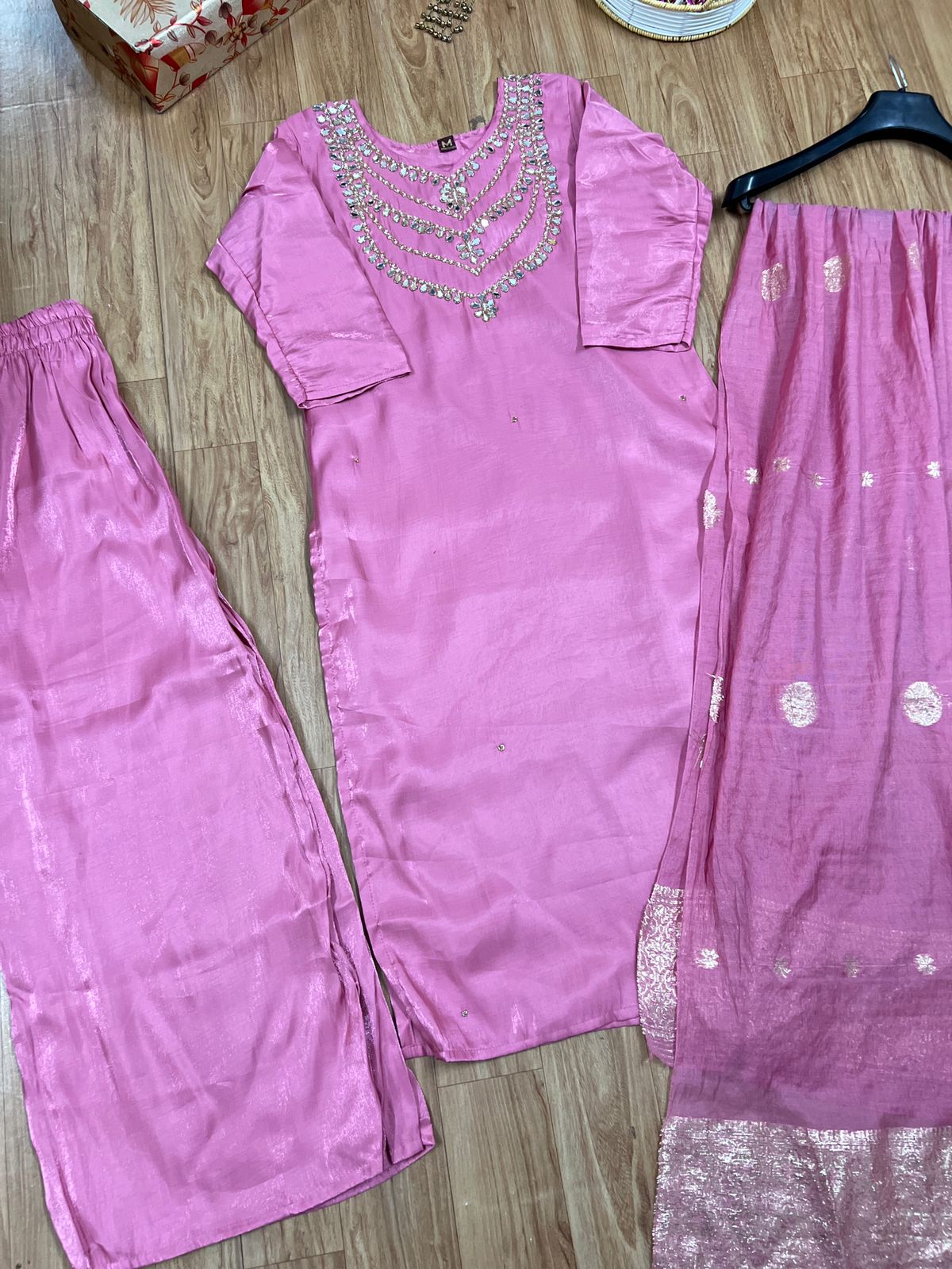 Premium shimmer glass dresss