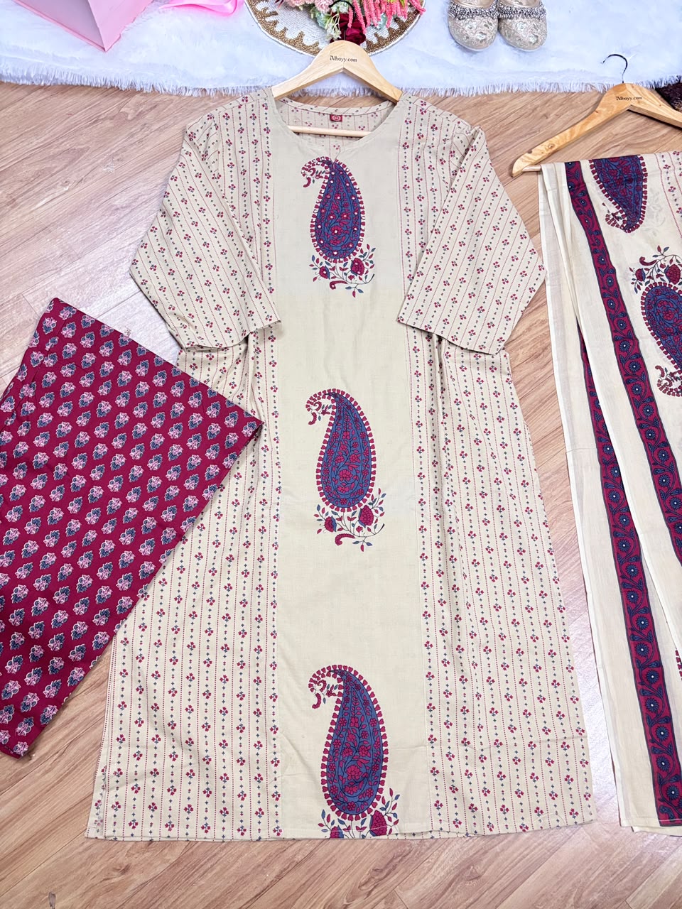 Premium cotton suit