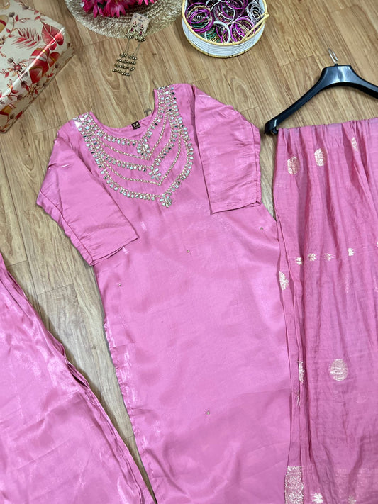 Premium shimmer glass dresss