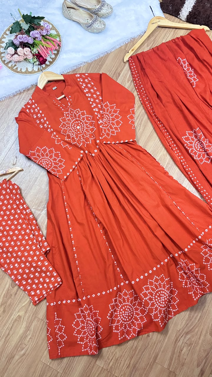 Premium cotton frock