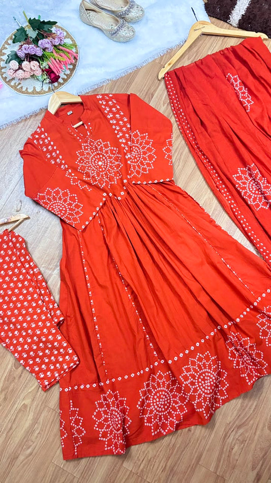Premium cotton frock