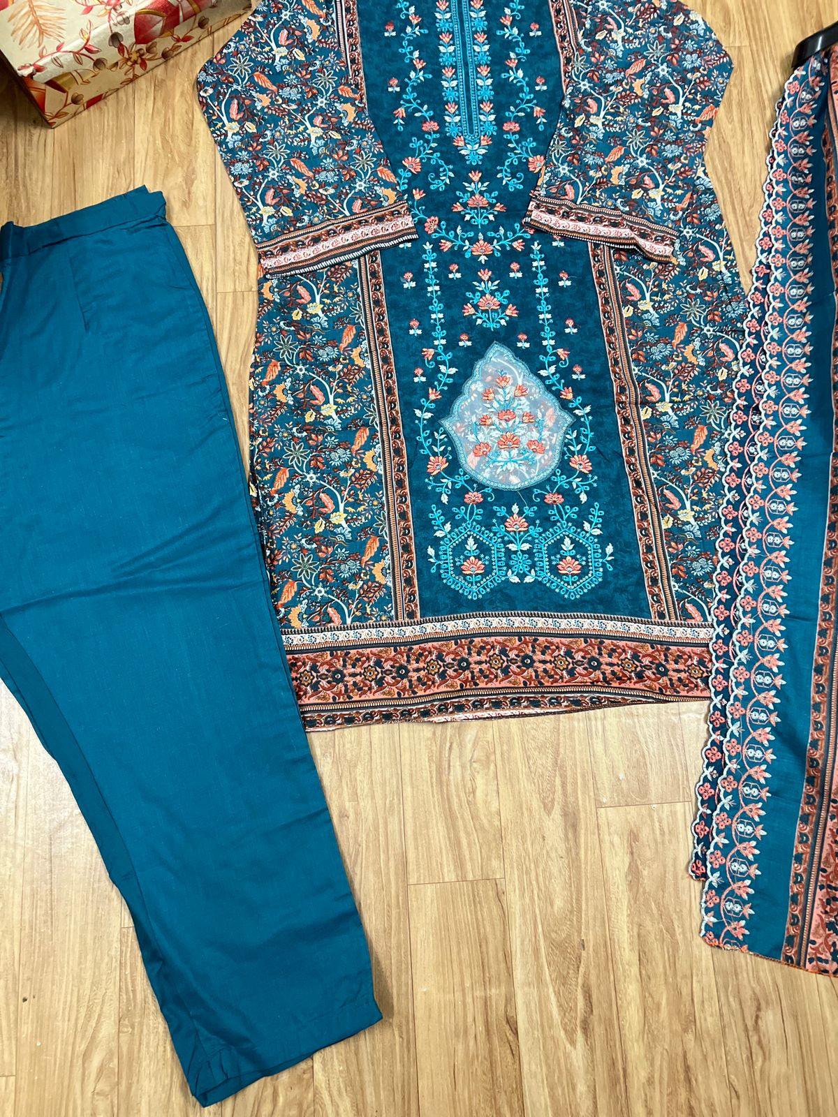 Premium cotton suit