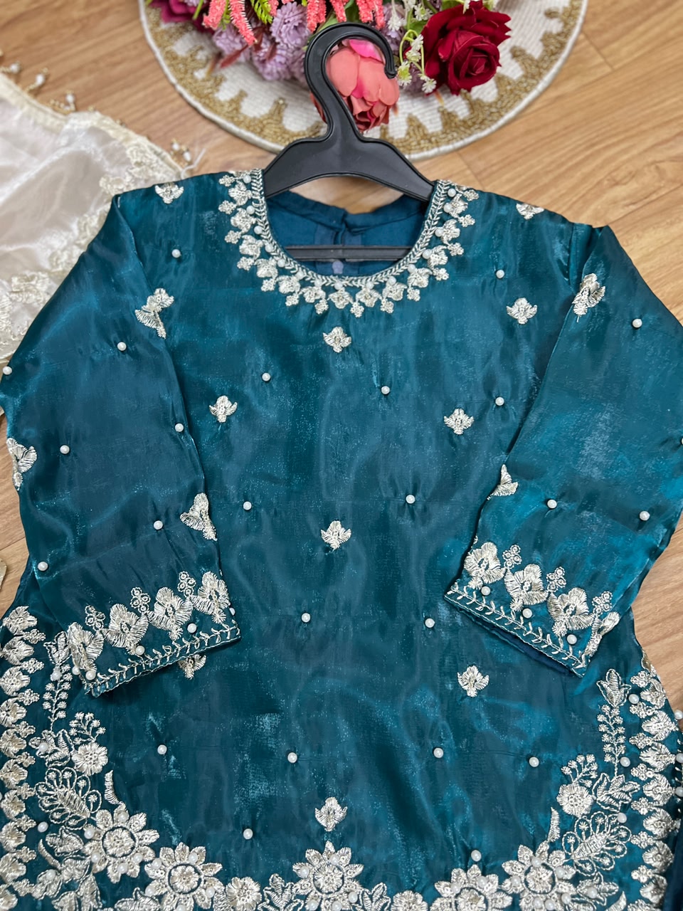 Silk kids dress CBRP975