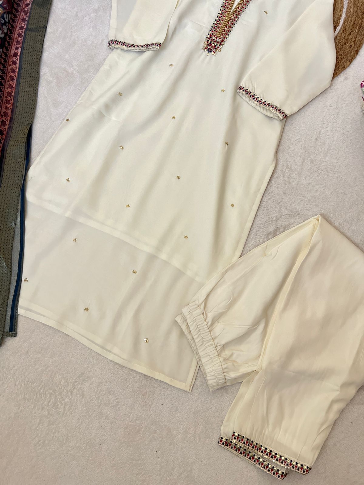 Premium roman silk dress