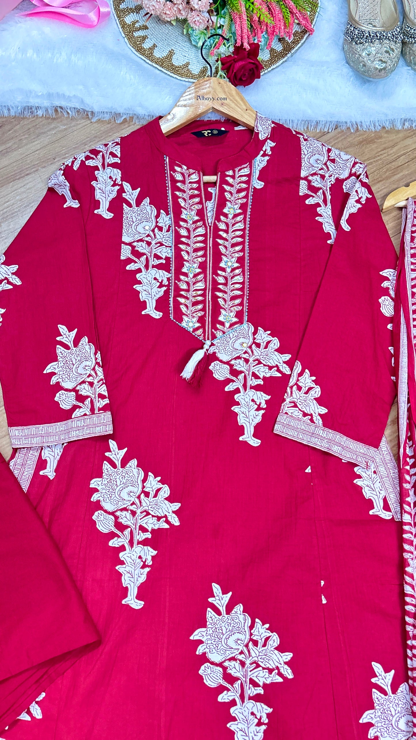 Premium cotton suit
