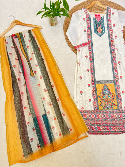 Premium cotton pakistani style suit