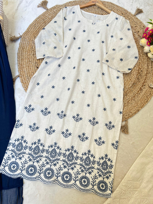 Pure linen cotton 3 pc set CPRB 1044