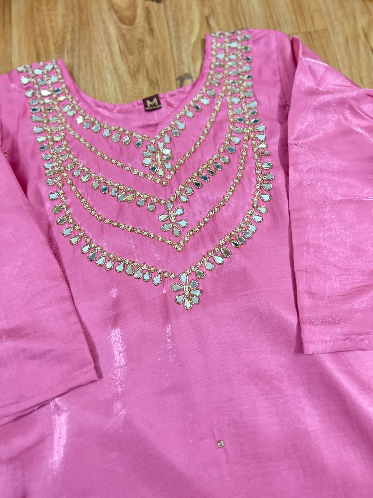 Premium shimmer glass dresss