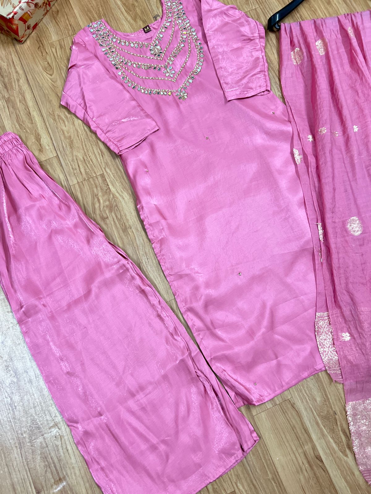 Premium shimmer glass dresss
