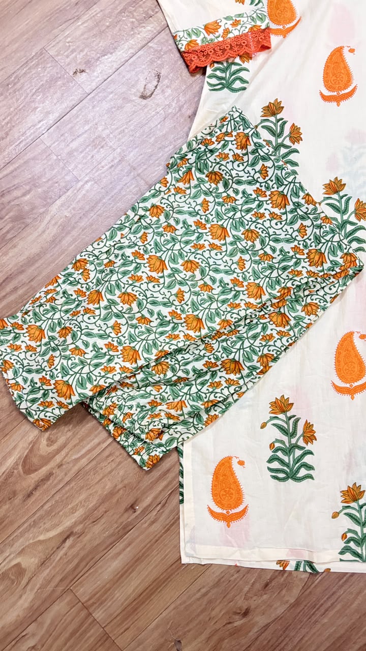 Premium cotton suit