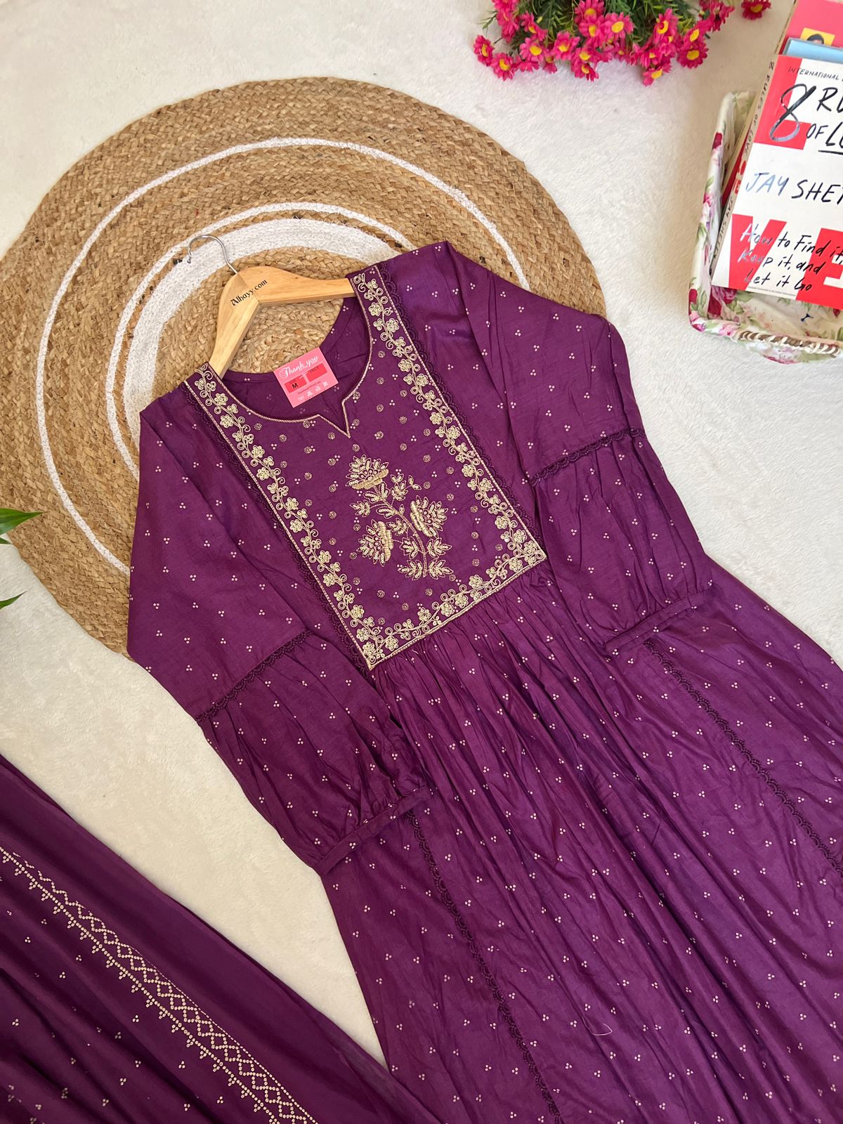 Premium mul cotton dress