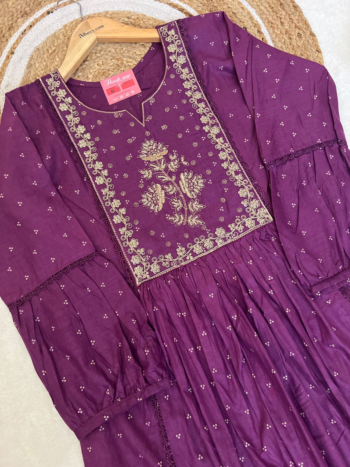 Premium mul cotton dress