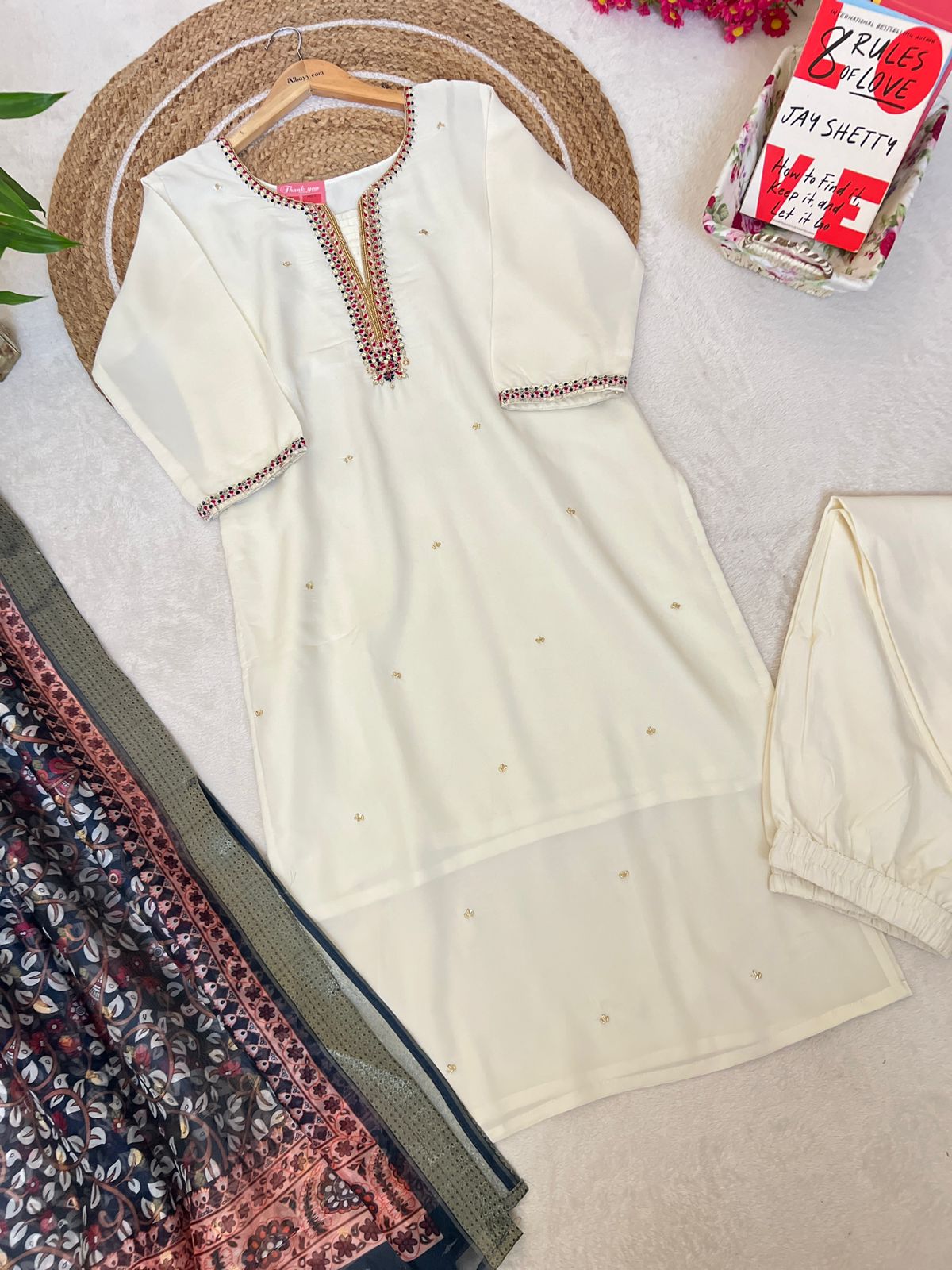 Premium roman silk dress