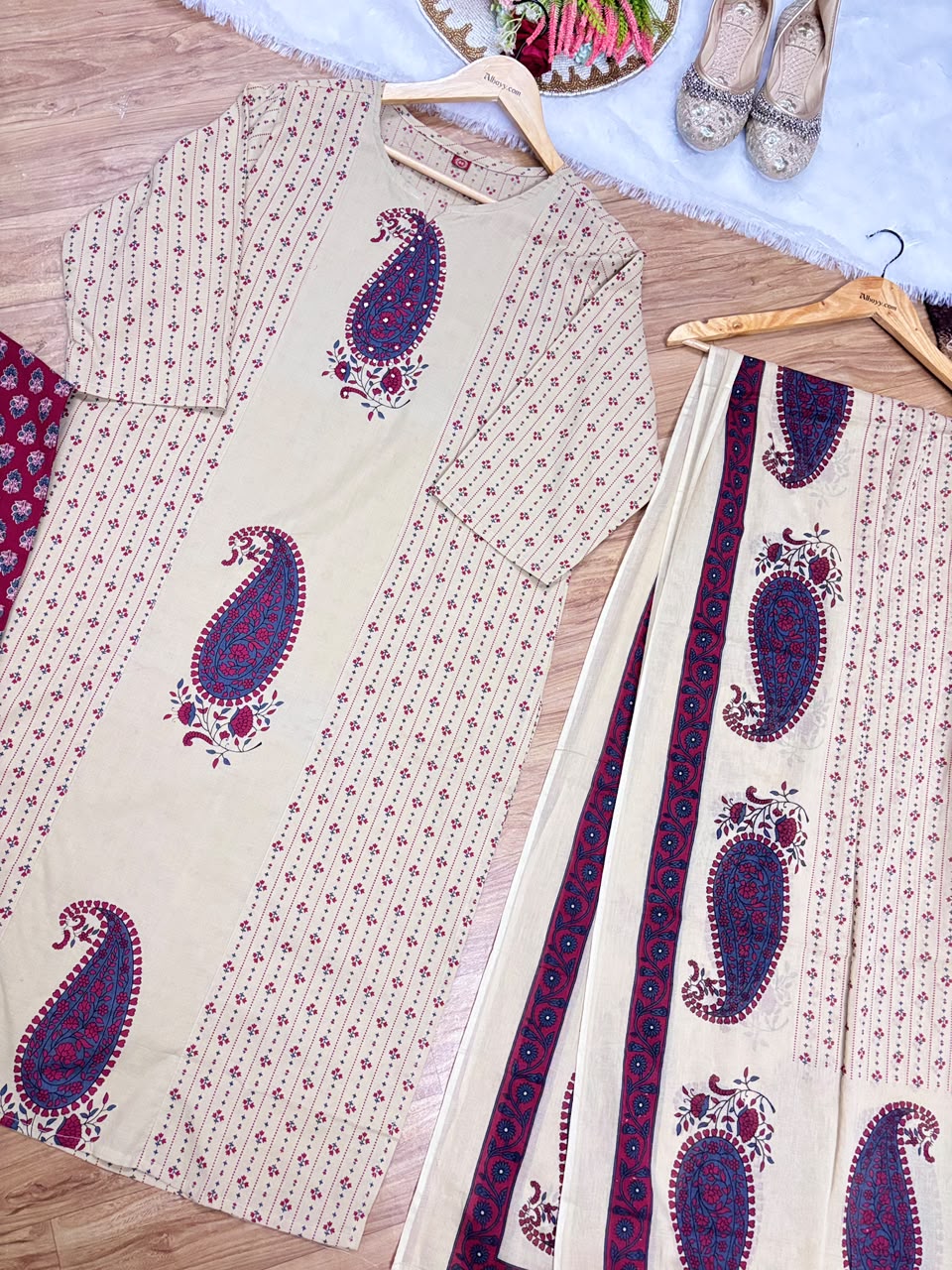 Premium cotton suit