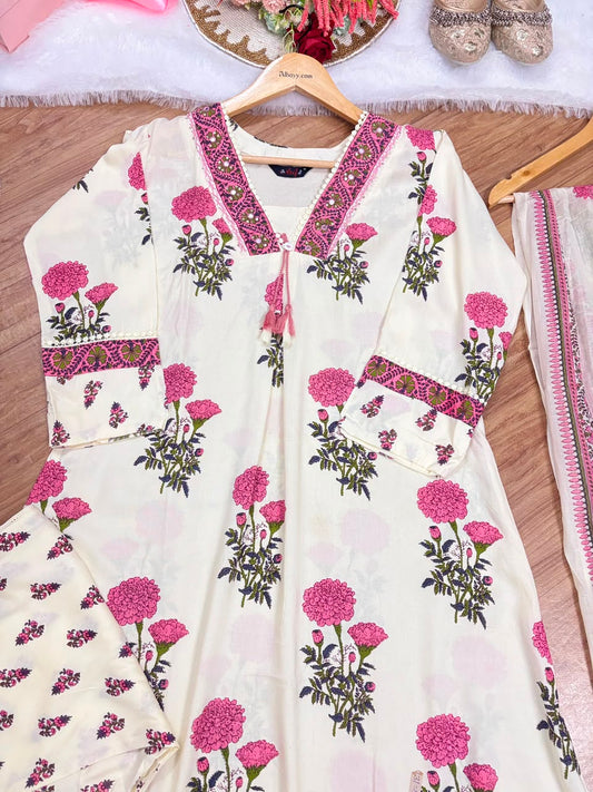 Block print dress
