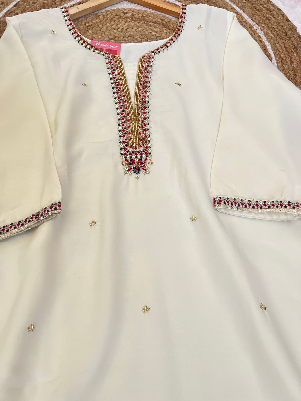 Premium roman silk dress