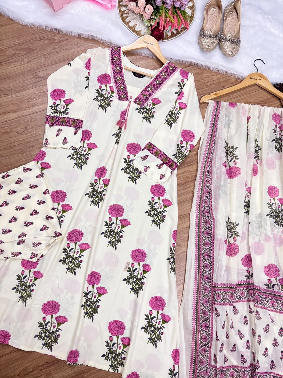 Block print dress