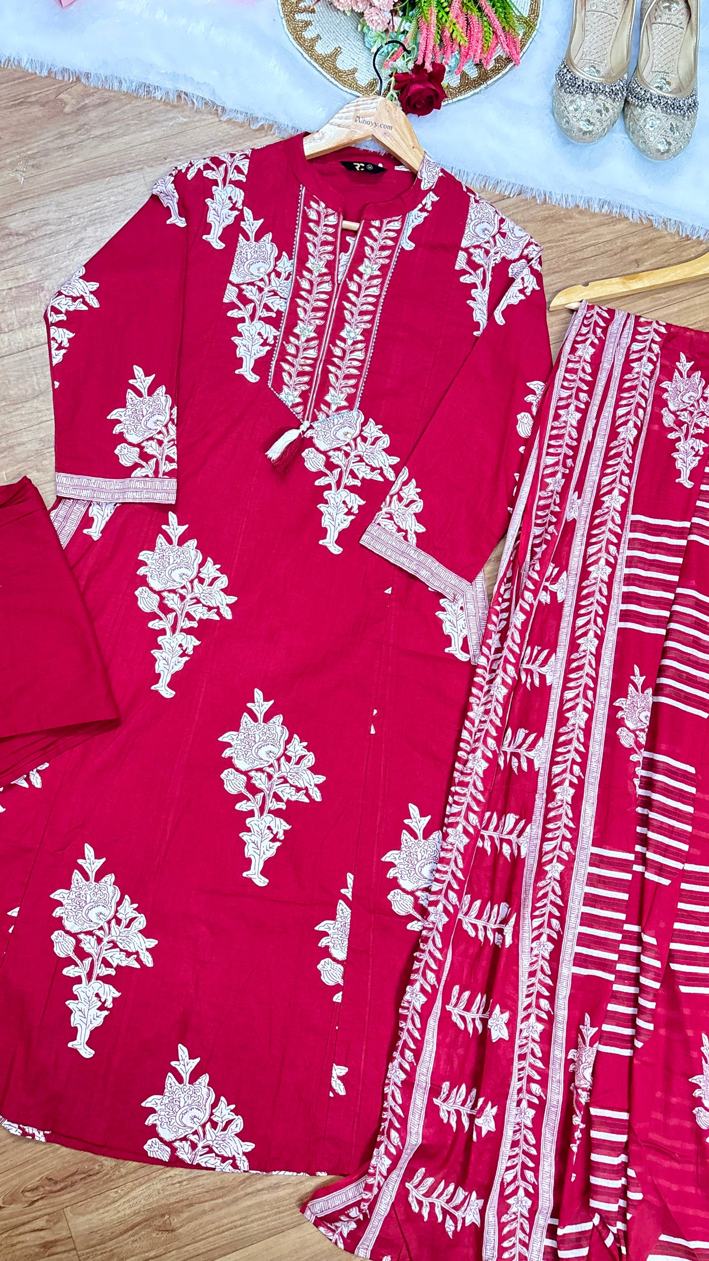 Premium cotton suit