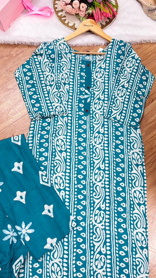 Cotton suit