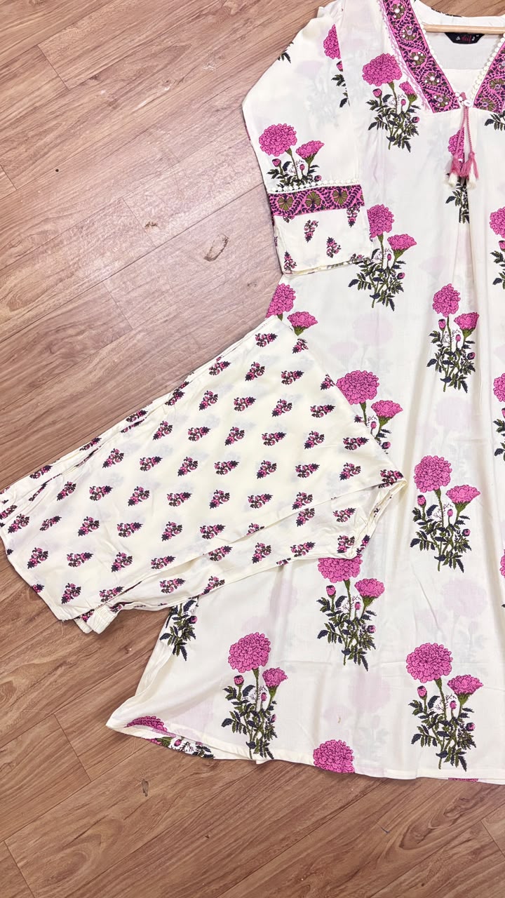 Block print dress